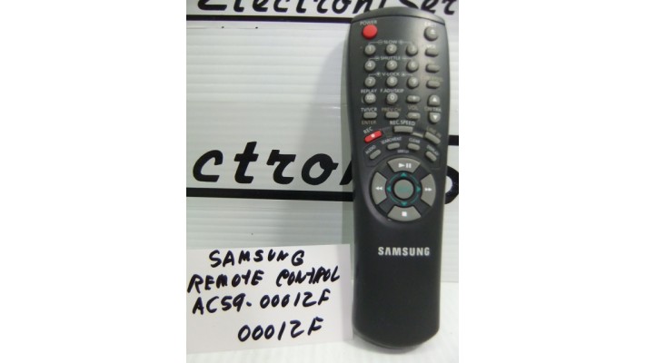 Samsung 00012F télécommande